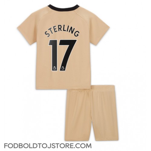 Chelsea Raheem Sterling #17 Tredje sæt Børn 2022-23 Kortærmet (+ Korte bukser)